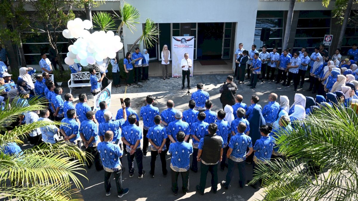 Menuju HUT ke-99, Perumda Air Minum Kota Makassar Gelar Donor Darah