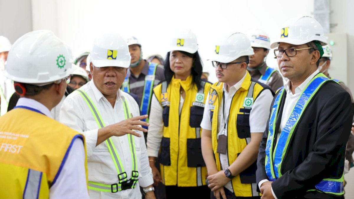 Menteri PUPR Sebut IPAL Losari Jadi Pionir Pengolahan Limbah Indonesia Timur