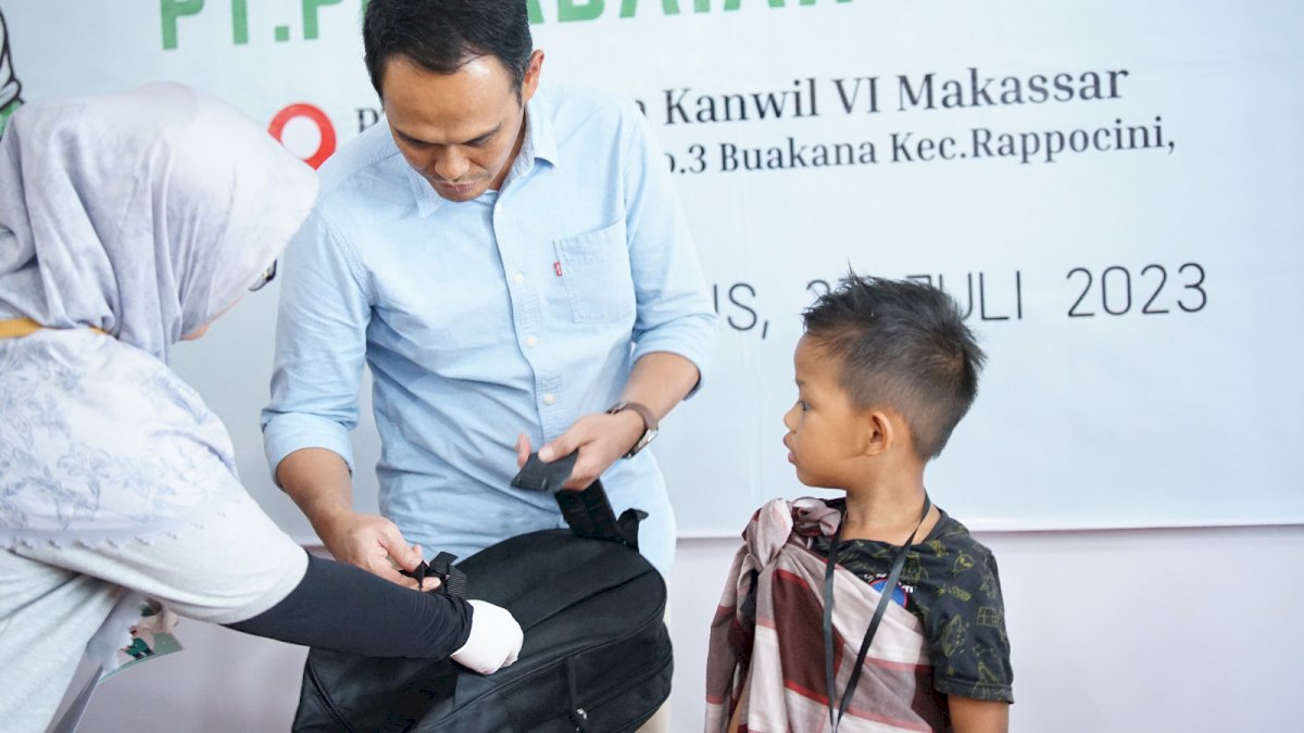 Berikan Kemudahan Akses Kesehatan, Pegadaian Kanwil Makassar Khitan 200 Anak