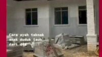 VIDEO: Viral, Empat Anak Dibangunkan Rumah oleh Sang Ayah, Letaknya Berdekatan