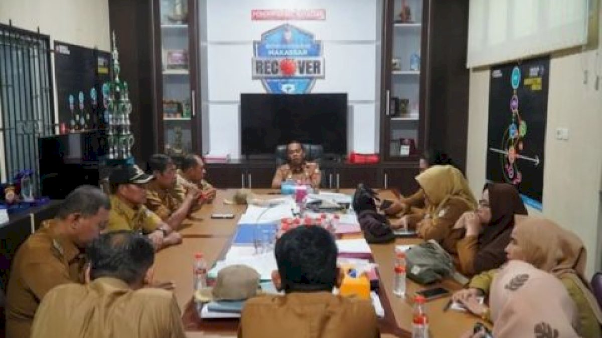Camat Makassar Harun Rani Gelar Rakor Bersama Seluruh Lurah