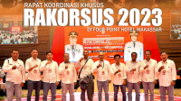 Camat Tamalanrea Hadiri Rakorsus 2023 Pemkot Makassar