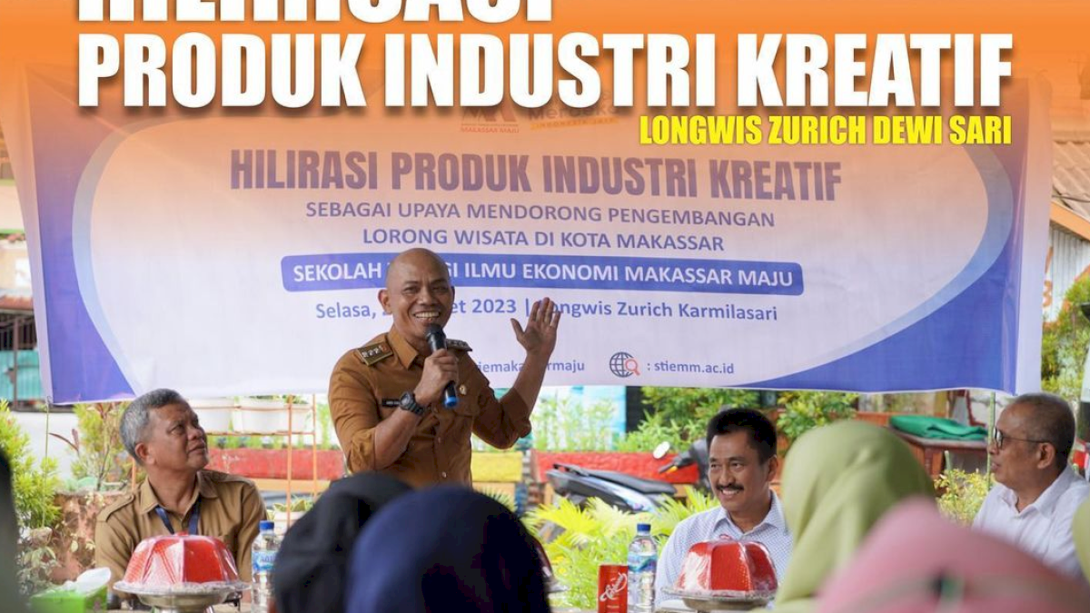 Camat Tamalanrea Hadiri Kegiatan Program Hilirisasi Produk Industri Kreatif