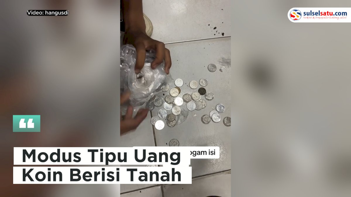 VIDEO: Cerita Pegawai Minimarket Terperangkap Modus Tipu Uang Koin Berisi Tanah