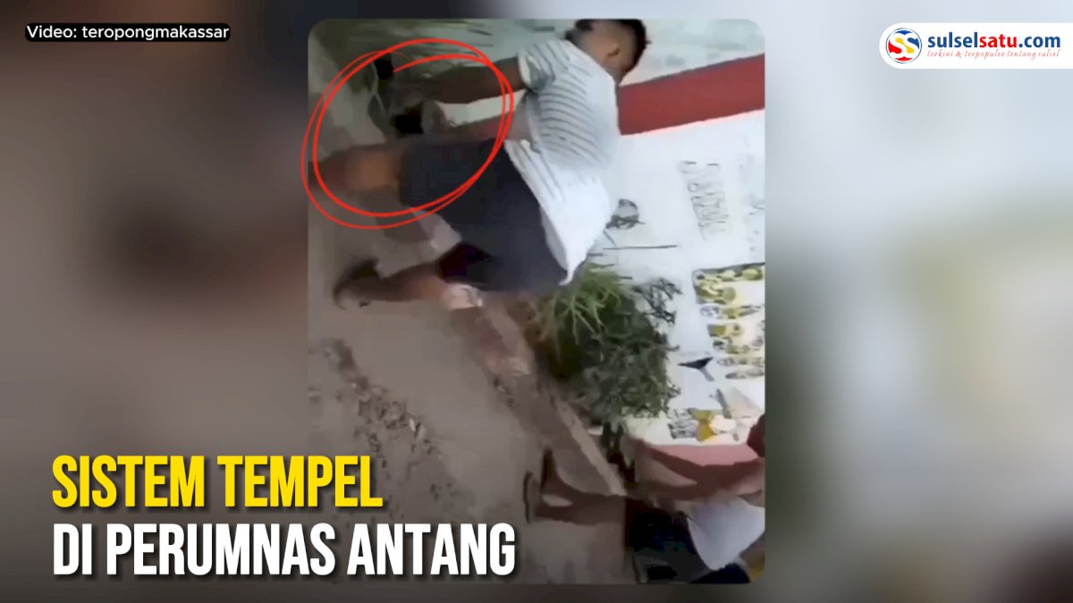 VIDEO: Warga Pergoki Transaksi Narkoba Sistem Tempel di Perumnas Antang