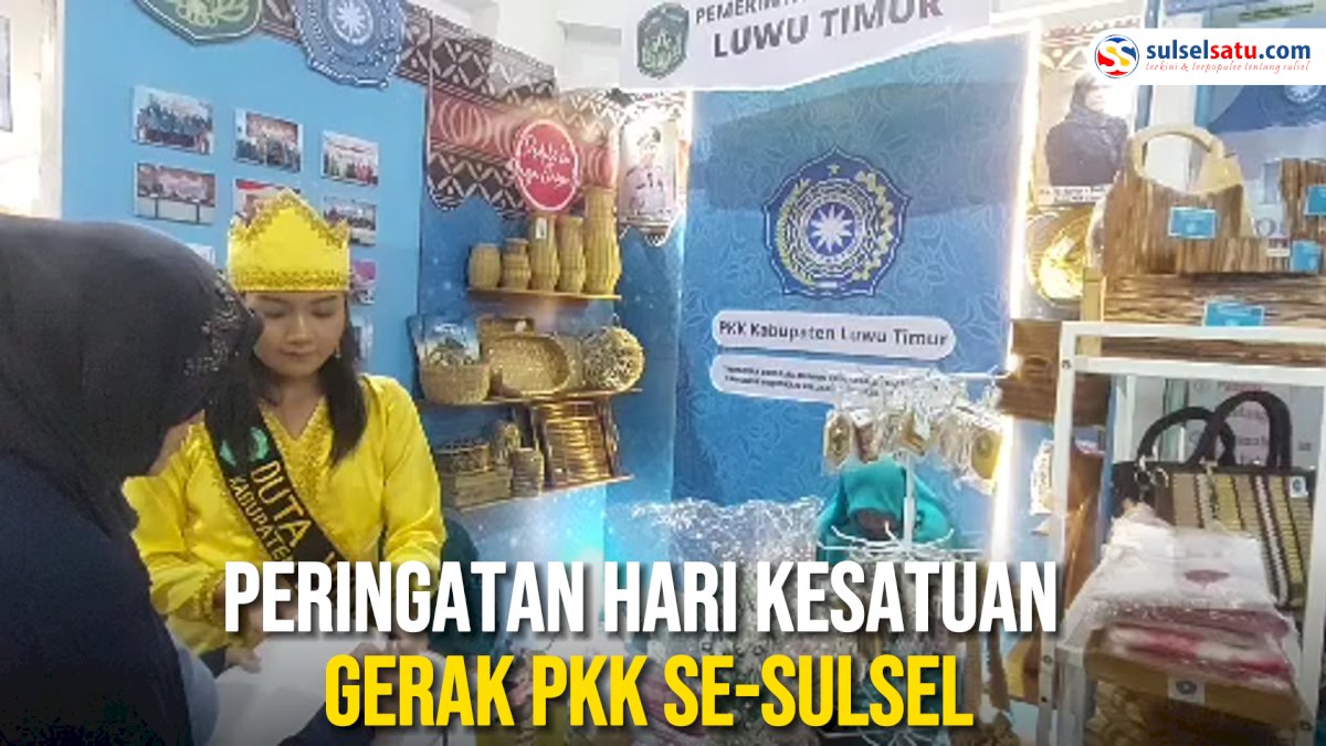 VIDEO: Peringatan Hari Kesatuan Gerak PKK se-Sulsel
