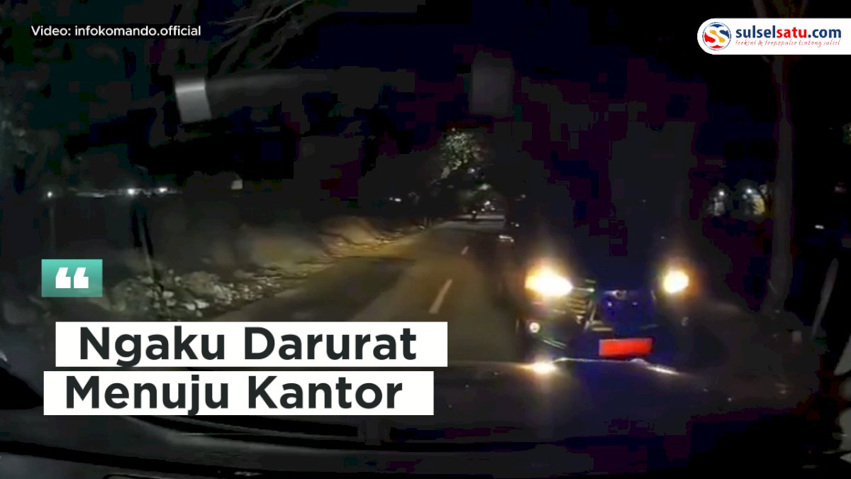 VIDEO: Mobil Berplat TNI Ngebut Melawan Arah, Pengemudi Ngaku Darurat Menuju Kantor