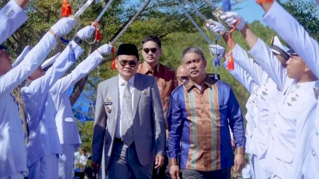 Hadiri Penamatan Siswa Pelayaran, Suardi Saleh Sebut SMK Lintas Nusantara terus alami trend positif (Foto: Istimewa)