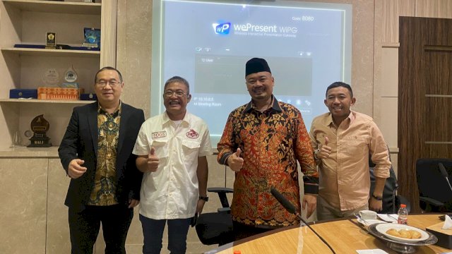 Kunjungan Darco Water Singapore Enterprise berkunjung di PDAM Kota Makassar (Foto: Istimewa).