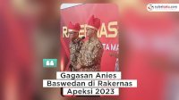 VIDEO: Gagasan Anies Baswedan untuk Perkembangan Kota yang Lebih Baik di Rakernas Apeksi 2023