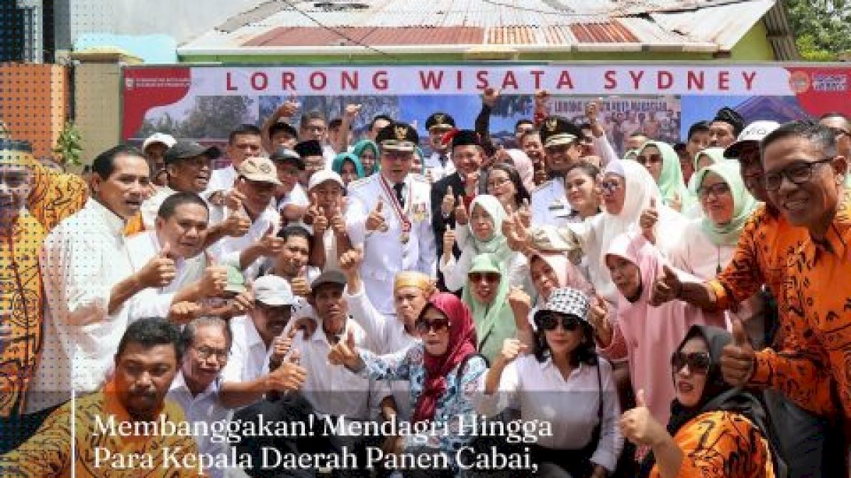 Mendagri Kunjungi Longwis Sydney Kecamatan Panakukang