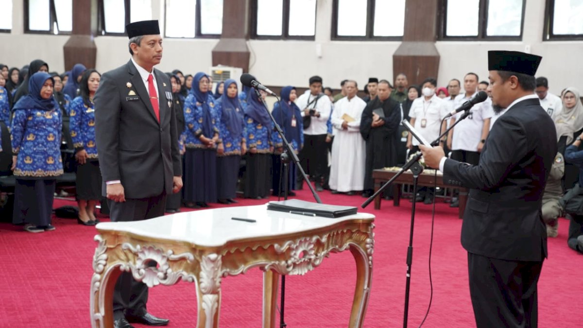 Andi Sudirman Percayakan Muhammad Arsjad Sebagai Pj Sekda Provinsi Sulsel