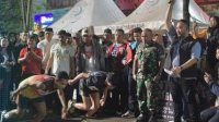 Meski Diguyur Hujan, Peserta Lantang Bangngia Run Race Kecamatan Panakkukang Tetap Antusias