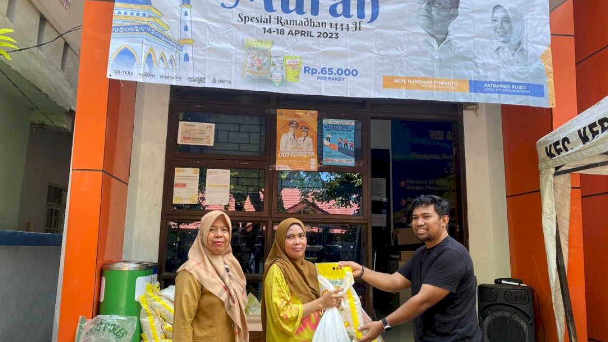 Warga Antusias Padati Hari Terakhir Pasar Murah Kota Makassar di Kecamatan Panakkukang