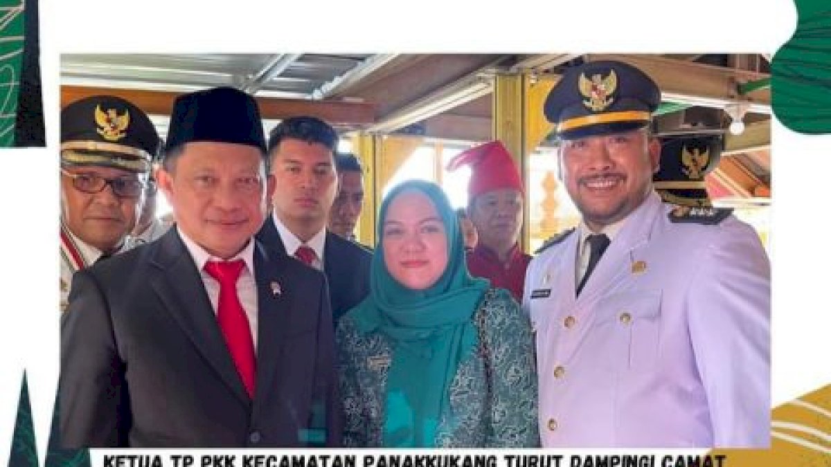 Ketua TP PKK Panakkukang Dampingi Camat Panakkukang Menerima Kunjungan Mendagri di Lorong Wisata Sydney