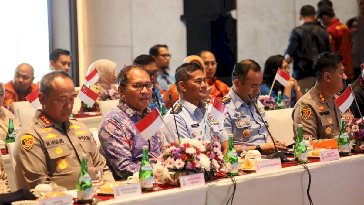 Dubes Singapura Mr Kwok Fook Seng Terkesima dengan Program Pemkot Makassar