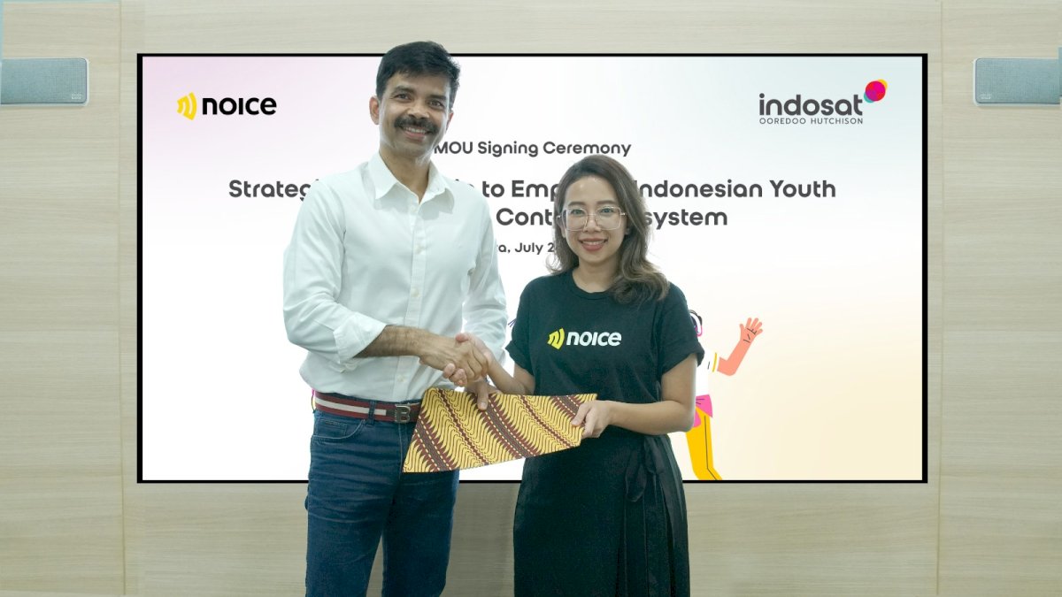 Saling Gabungkan Keahlian, Indosat dan Noice Kolaborasi Majukan Industri Konten Kreatif di Indonesia