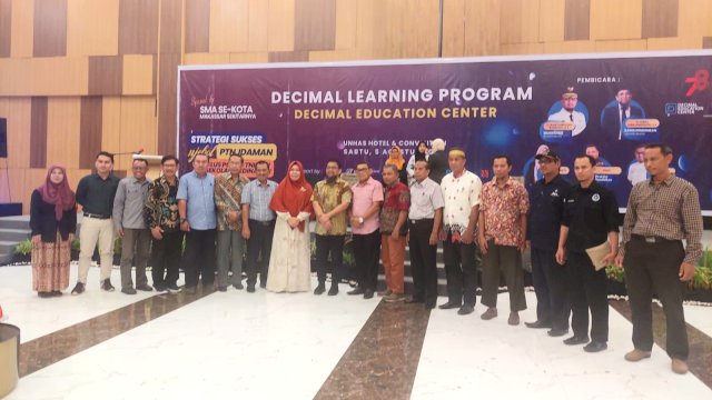 Decimal Education Center gelar eduwisata di Unhas Hotel dan Convention (Foto: Andi Baso Mappanyompa/Sulselsatu.com)