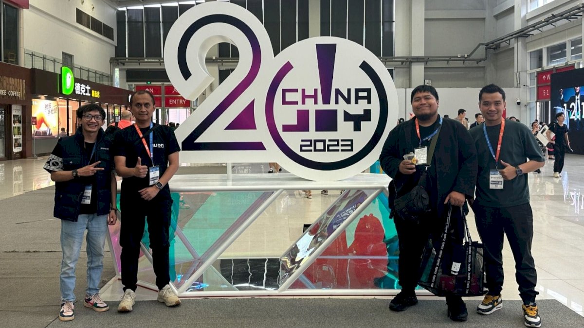 Telkom Perkenalkan Gim Digital UPOINT.ID dan Dunia Games di ChinaJoy 2023