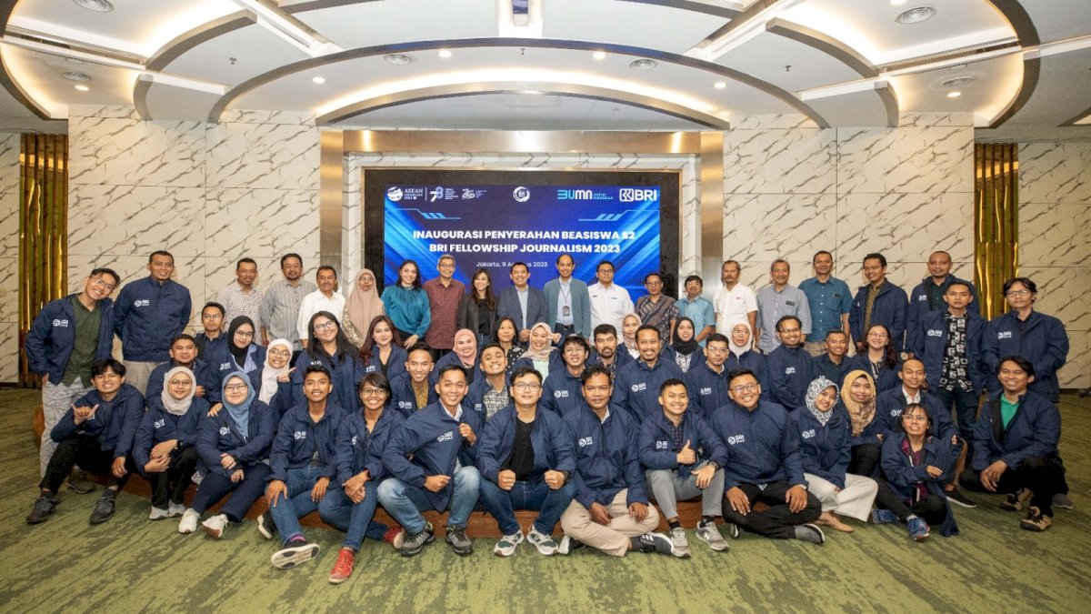 Inagurasi BRI Fellowship Journalism 2023, 45 Jurnalis Resmi Peroleh Beasiswa S2