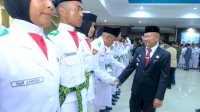 Kukuhkan Anggota Paskibraka, Ini Pesan Bupati Jeneponto