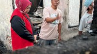 Andi Tenri Uji Boyong BMI Makassar ke Lokasi Kebakaran di Jalan Kakatua 3
