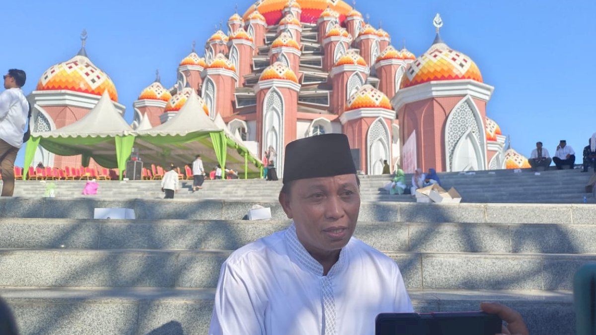 Darmawan Bintang Sebut Masjid Kubah 99 Asmaul Husna Dapat Menampung 13 Ribu Jemaah