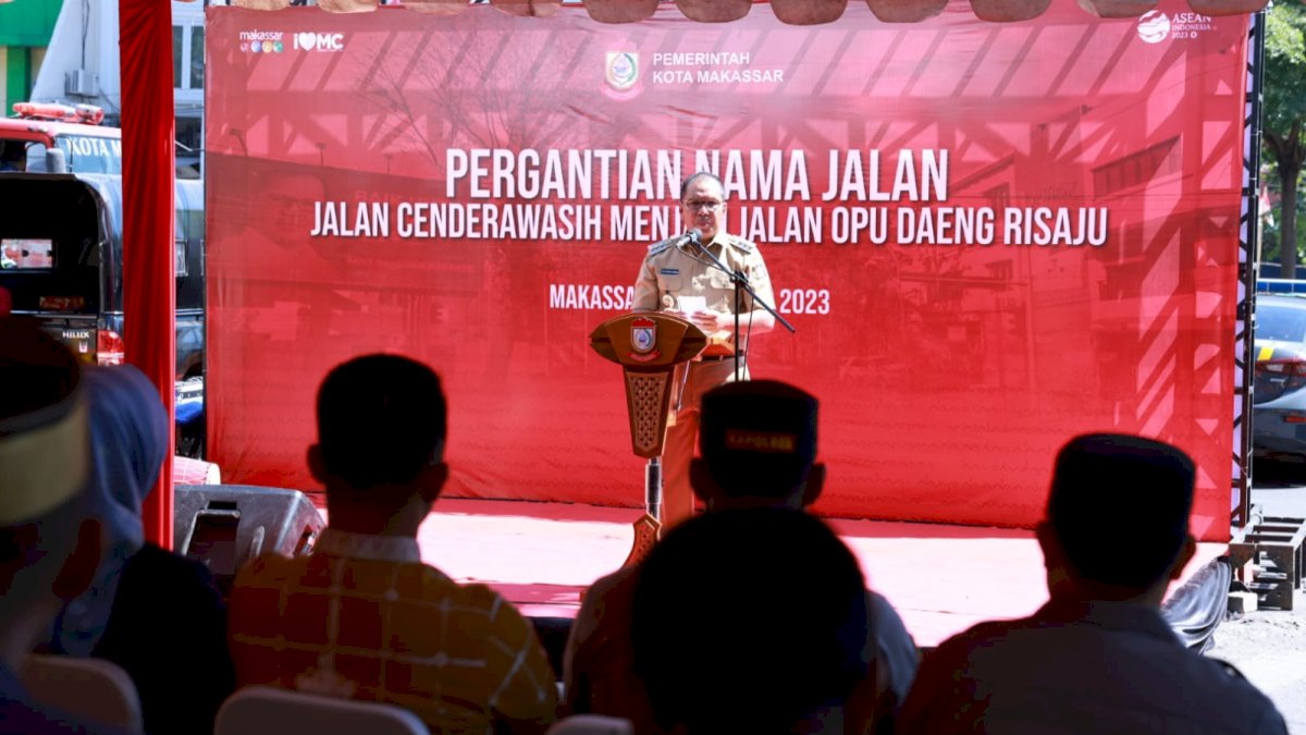 Resmi! Jalan Cendrawasih Ganti Nama Jadi Opu Daeng Risadju