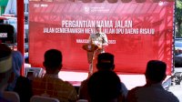 Resmi! Jalan Cendrawasih Ganti Nama Jadi Opu Daeng Risadju