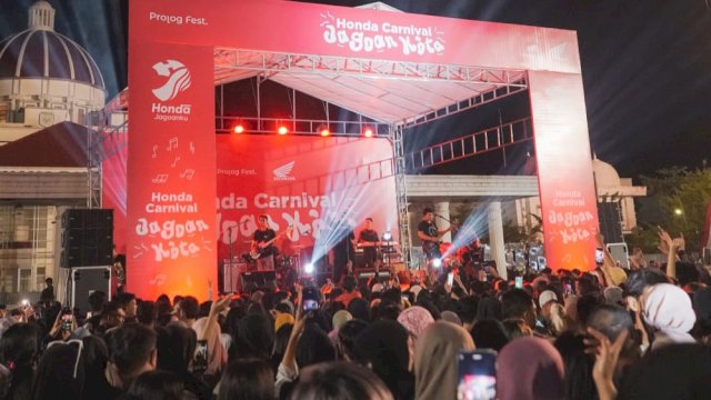 Honda Carnival Jagoan Kota sukses hibur warga Kota Palopo (Foto: Istimewa)