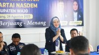 Syaharuddin Alrif Instruksikan NasDem Wajo Menangkan Desy Susanty Sutomo ke Senayan