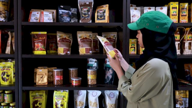 Pameran UMKM unggulan kota Makassar di F8 Makassar (Foto: Istimewa)