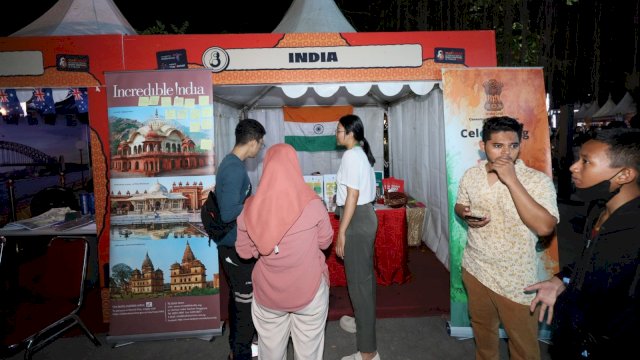 Stand negara asing di F8 Makassar (Foto: Istimewa)