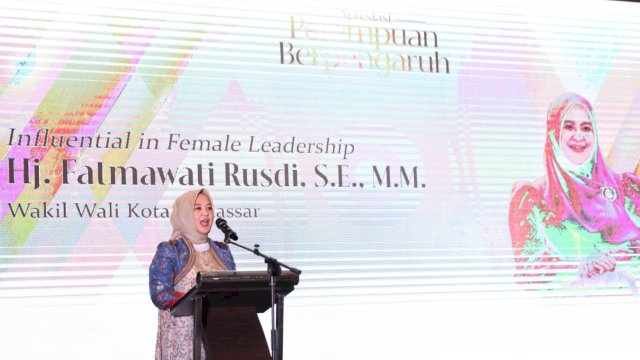Wakil Wali Kota Makassar Fatmawati Rusdi masuk daftar wanita berpengaruh di Indonesia (Foto: Istimewa)