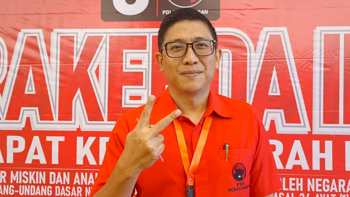 Haeruddin Nurman Caleg Petarung PDIP Sulsel Siap Pertahankan 1 Kursi Dapil Makassar A
