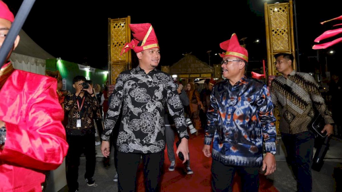 Bupati Gowa Adnan Purichta Ichsan Sambut Pimpinan BPD Se-Indonesia di Balla Lompoa
