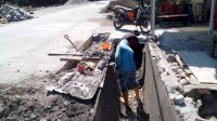 Rekonstruksi Burung-Burung&ndash;Bili-Bili di Gowa Progres Penanganan Bahu Beton
