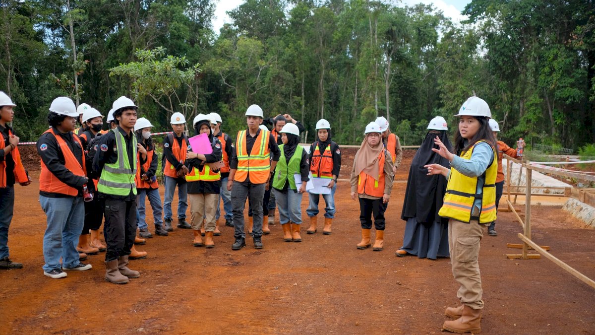 Mahasiswa USN Kolaka Kunjungi Site PT Vale IGP Pomalaa Belajar Praktik Pertambangan Berkelanjutan