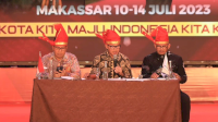 Foto: Kepala Bapenda Makassar Hadiri Forum Rakernas Apeksi 2023