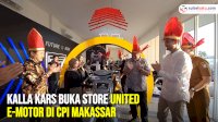VIDEO: Kalla Kars Buka Store United E-Motor di CPI Makassar