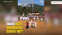 VIDEO: Keterlaluan, Aksi Mahasiswi KKN di Toraja Rekam Video Terlalu Dekat saat Upacara Bendera