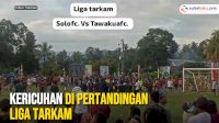 VIDEO: Kericuhan di Pertandingan Liga Tarkam di Luwu Timur