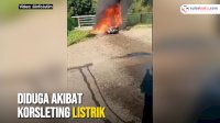 VIDEO: Motor Terbakar di SPBU Malili, Diduga Akibat Korsleting Listrik