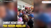 VIDEO: Ribuan Warga Sulsel Sambut Kedatangan Prof Nurdin Abdullah