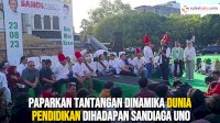 VIDEO: Al Hidayat Samsu Paparkan Tantangan Dinamika Dunia Pendidikan Dihadapan Sandiaga Uno