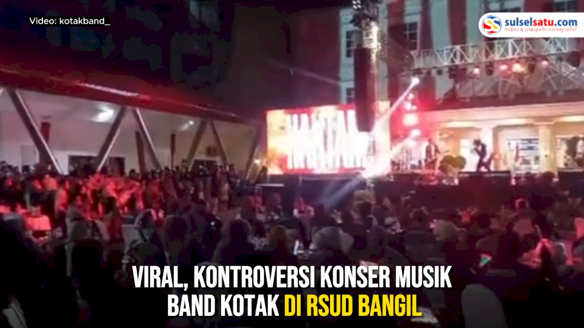 VIDEO: Viral, Kontroversi Konser Musik Band KOTAK di RSUD Bangil