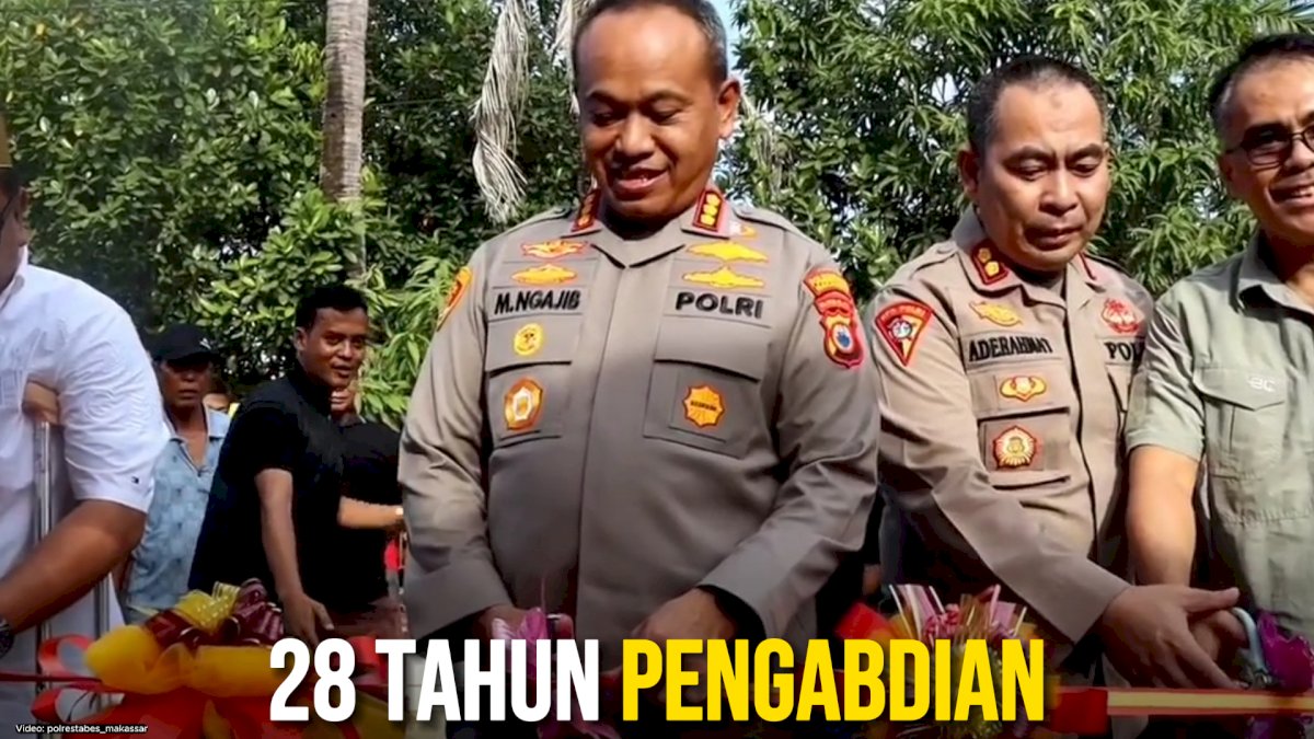 VIDEO: 28 Tahun Pengabdian, Akpol 95 Patria Tama Gelar Bakti Sosial