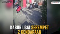 VIDEO: Terekam CCTV, Mobil Avanza Kabur Usai Serempet 2 Kendaraan di Kantor Pengadilan Negeri Pinrang