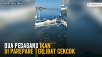 VIDEO: Dua Pedagang Ikan di Parepare Terlibat Cekcok, Satu Luka di Kepala Akibat Ditebas Parang