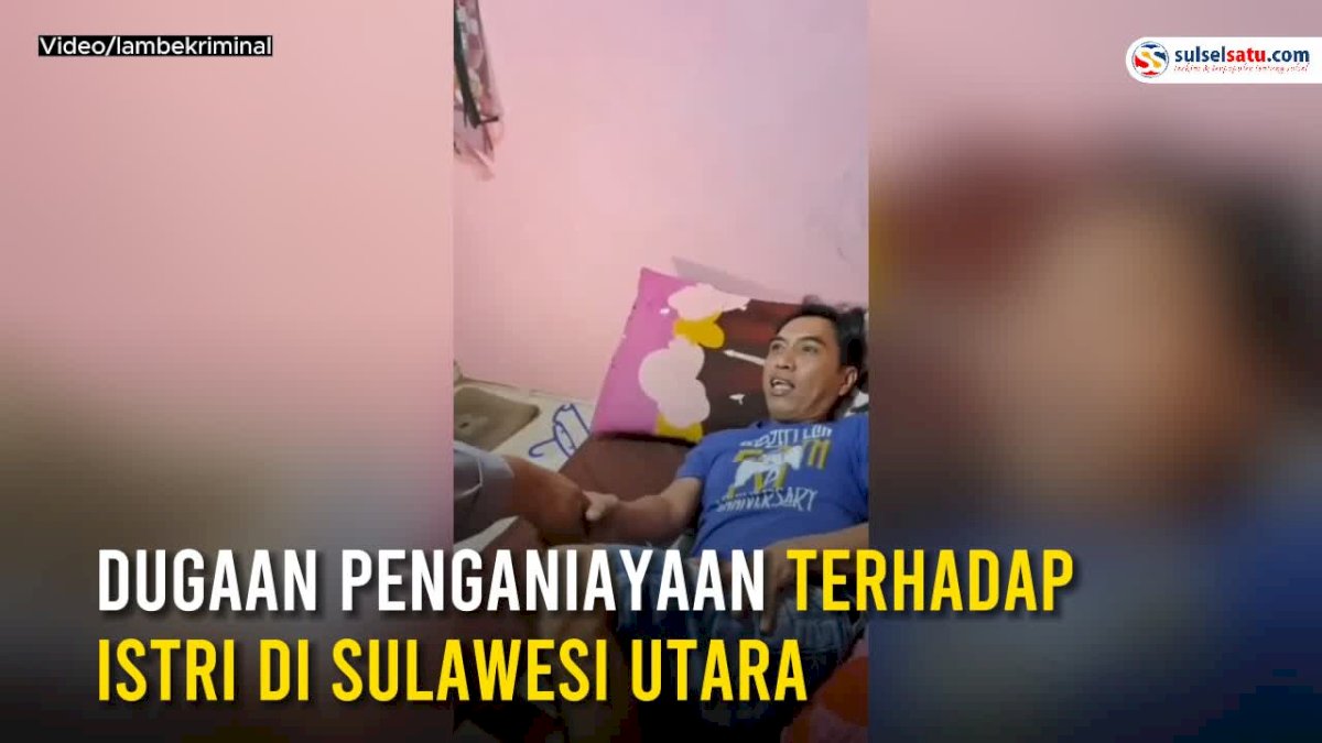 VIDEO: Detik-detik Suami Diamankan oleh Polisi Terkait Dugaan Penganiayaan terhadap Istri di Sulawesi Utara